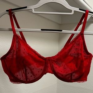 Calvin Klein Flocked Bra